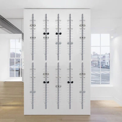 10PCS Optical Frames Display Rod With Lock Sunglasses Eyeglasses Storage Stand - Image 1 of 4