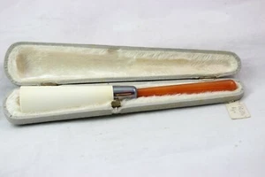 Zigarettenspitze, holder Naturmeerschaum und Bernstein , Österreich, Neu - Bild 1 von 5