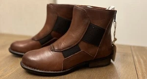 BOC Born Concepts Mujer, Talla 8 M Marrón Tostado Cremallera Trasera Botines - Imagen 1 de 8