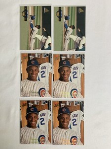 Sammy Sosa Lot (6) 4 - 1994 Donruss Studio #64 & 2 1994 Pinnacle #3 Chicago Cubs