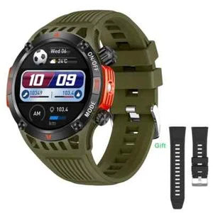 Reloj Inteligente Táctico para Hombres - Mujeres , Rastreador De Fitness/ Tactil - Picture 1 of 11