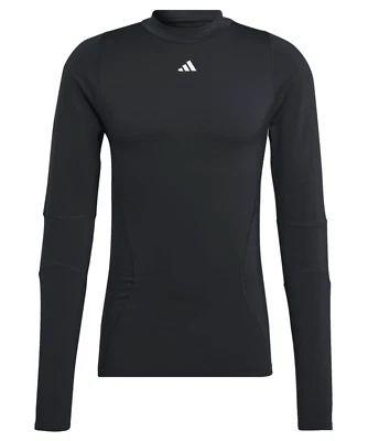 Camiseta Adidas Techfit Masculina COLD.RDY Training Manga Longa Nova Com Etiqueta Média - Imagem 1 de 2