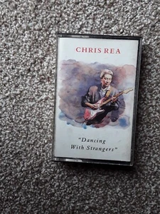 CHRIS REA - DANCING WITH STRANGERS - TAPE CASSETTE ALBUM - Picture 1 of 3