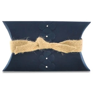 Piccola/Keepsake 59 Cubic Ins Blu Biodegradabile Funerale Cremazione Urna per Cenere - Foto 1 di 3