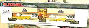 Lionel's-TT.U.X. Spine Cars w/ 2 CORRECT TRAILERS-1990'S-#16345-O gauge-Read On! - Picture 1 of 1