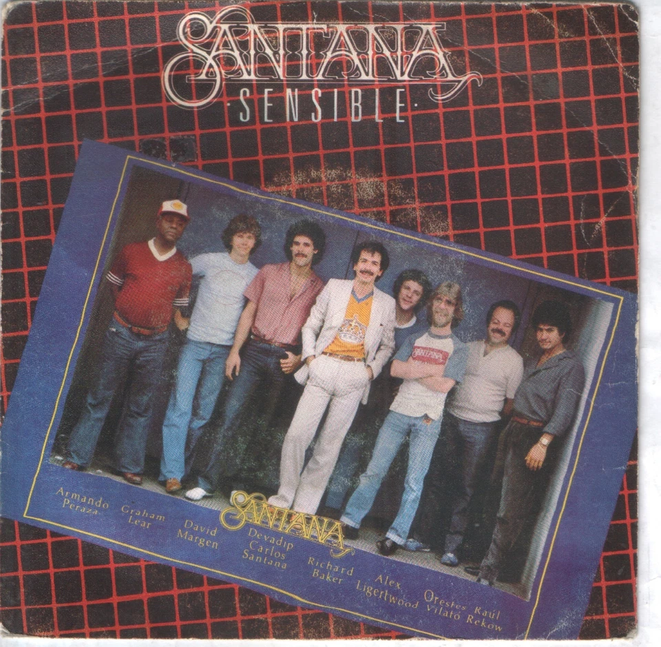 SANTANA 7"PS Spain 1981 The sensitive kind ( J.J. CALE ) - Image 1 of 1
