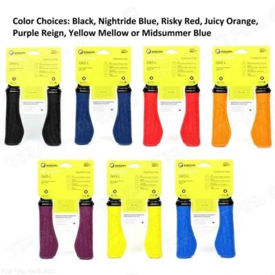 Ergon GA3-L Large Lock-On Ergo Handlebar Bike Grips for Trail All Mountain MTB - Image 1 of 4