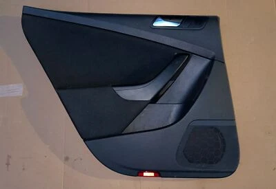 Türverkleidung hinten links velour schwarz Original VW Passat B6 3C5 Variant - Bild 1 von 4