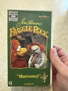Fraggle Rock #13 Marooned VHS 1986 Thorn EMI Jim Henson Muppets 1st Release RARE - Picture 1 of 4