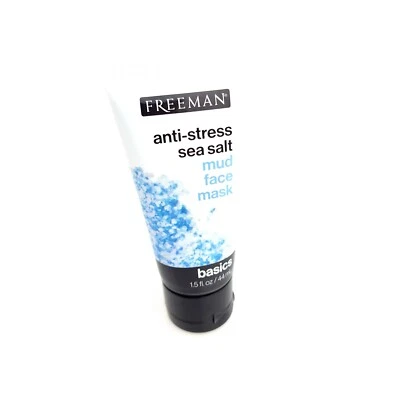 Freeman Anti -Stress Sea Salt Mud Face Mask Basics Clean Face 1.5oz USA Seller - Image 1 of 4