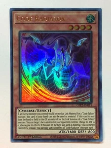 Radiador Yugioh Ghosts From the Past: The 2nd Haunting Code GFP2-EN081 casi nuevo/m - Imagen 1 de 1