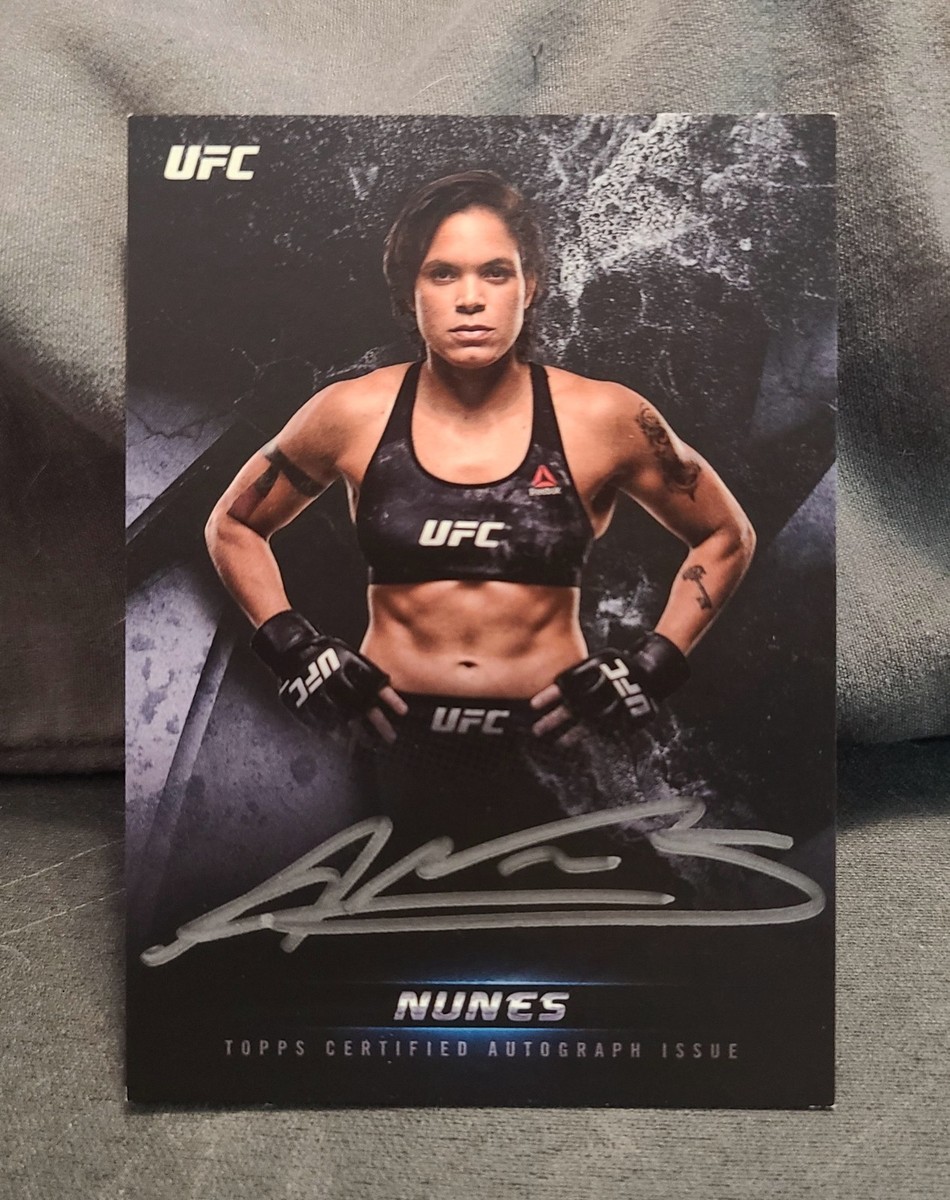 UFC　アマンダ・ヌネス　クロニクルズ　サインカード s-l400.jpg
