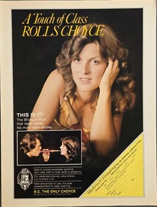 1979 VTG PRINT AD - MACKENZIE CO. ROLLS CHOYCE SHOTGUN PIPE AD - CALABASAS , CA - Picture 1 of 1