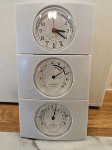 Alarm Clock And Weather Station H8" X W 4.5" Vgc - Picture 1 of 6