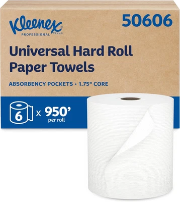 Kleenex Profesional Universal Rollo de Papel Toallas, A Granel (50606), Hardwound 1 Foto 1 de 4