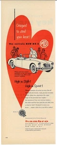 1970 MG CAR COMPANY HAMBRO Automotive Sports Vintage Magazine Print Advertising - Picture 1 of 1