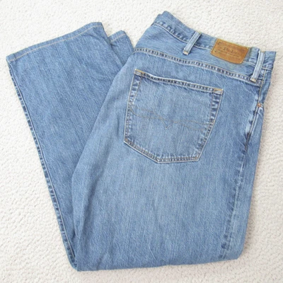 Polo Ralph Lauren Mens 48x32 (28) Stretch Hampton Relaxed Straight Jeans - Image 1 of 4