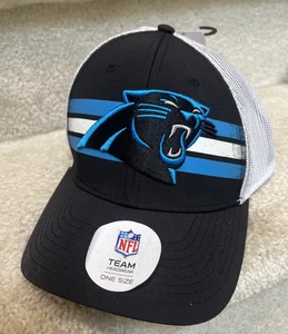 CAROLINA PANTHERS NEW BASEBALL CAP/HAT OSFA ADJUSTABLE NFL TEAM HEADWEAR - Picture 1 of 10