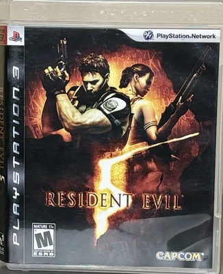 Resident Evil 5 (Sony PlayStation 3, 2009) - Image 1 of 4
