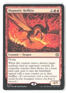 Tarkir: Dragonstorm #111 Magmatic Hellkite - Picture 1 of 2