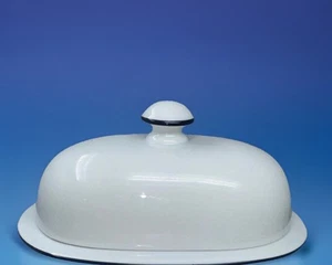 Dansk Christianshavn blau 1/4 Pfund bedeckt Butterdose Bistro Line - Bild 1 von 6
