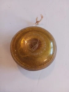 Vintage Original Duncan Gold Award Yo-Yo YoYo Klar Gelbgold Glitzer - Bild 1 von 3