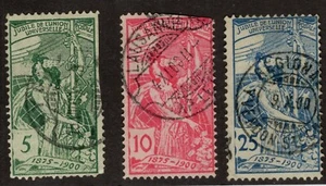 Switzerland Scott 98-100 Faulty Filler set Used - CV 33$ - Picture 1 of 2