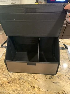 Heavy Duty Car Trunk Organizer, Collapsible, Vehicle Caddy Tote 19x11x13 - Picture 1 of 12