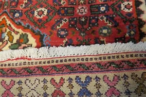 Authentic  Wool RNRN-255 3'3'' x 4'9'' Persian Hamedan Rug - Bild 1 von 12