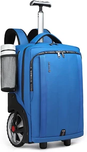 Rolling Backpack, Travel Backpack with Wheels, Rolling Backpack for Women Men - Picture 1 of 12