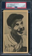 1937 GOUDEY PREMIUMS JOE DiMAGGIO RC TYPE 4 PORTRAIT PSA 3 VG (mk) HOF *LOW POP*