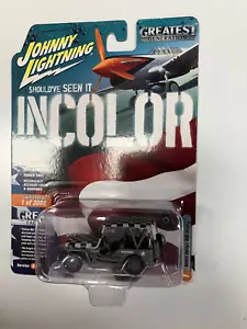 Johnny Lightning 1:64 Diecast WWII Willys MB Jeep - Foto 1 di 3