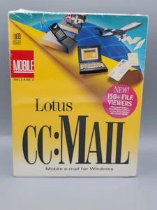 Lotus CC:Mail Version 2.2 Mobile Email for Windows Sealed Old Stock - Picture 1 of 11