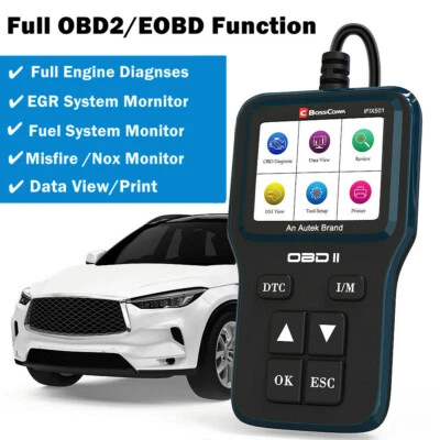 IFIX501 EOBD OBD2 Car Scanner Code Reader Universal Engine Diagnostic Reset Tool - Image 1 of 4