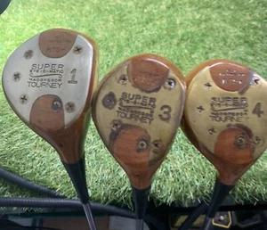 MacGregor R75W Super Eye O Matic Tourney Driver Set 1 3 4 Stiff Steel RH - Picture 1 of 18