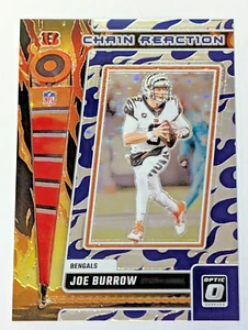 Joe Burrow 2023 Donruss Optic Chain Reaction Purple Stars /25 Bengals 15/25 - Bild 1 von 7