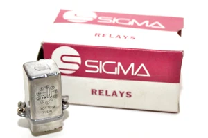 MIL spec relay by Sigma type 22JNP3C / 5000 G-SIL, sealed MIL relay, NOS - Picture 1 of 9