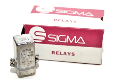 MIL spec Relais von Sigma Typ 22JNP3C / 5000 G-SIL, Sealed MIL Relay, NOS - Image 1 of 4