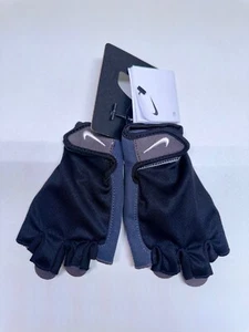 Nike Fitness Gloves Men's Gym Training Black/Black M Size - Picture 1 of 1