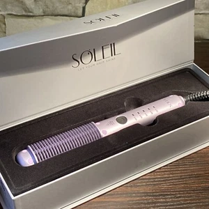Soleil Stylingkamm Lavendel Ionischer Haarglätter 450°F Dual Voltage Pro Neu - Bild 1 von 22