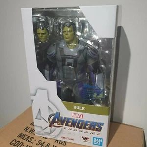 MARVEL AVENGERS ENDGAME HULK ACTION FIGURE BANDAI S.H.FIGUARTS 7.5"/20cm - Picture 1 of 7