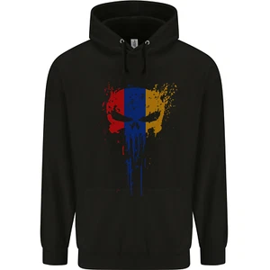 Arminia Skull Gym Training Bodybuilding Childrens Kids Hoodie - Picture 1 of 3