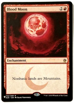 MTG Blood Moon The List - Masters 25 122/249 NM Rare - Image 1 of 4