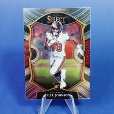 Tyler Johnson ROOKIE PANINI SELECT BRONCOS HTF CHROME ROOKIE CARD- MINT
