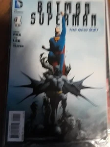 Batman Superman #1 Erstdruck DC Comics (2013) Jae Lee NEU 52 - Bild 1 von 3