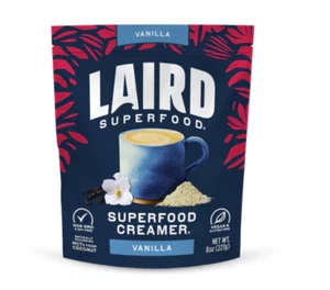 Crema de café de vainilla Laird Superfood Creamer 8 oz - Imagen 1 de 2
