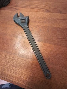 P&C CLIK-STOP 716-SL 16'' Adjustable Wrench Forged Alloy,Mfd USA,Tapered Handle - Picture 1 of 6