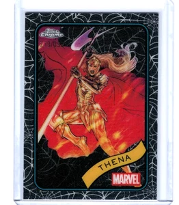 2025 Topps Chrome Marvel Samurai Venom Spider Web Refractor #'ed 172/399 #127 - Picture 1 of 1