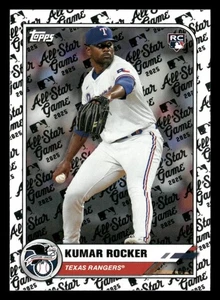 2025 Topps All Star Game Kumar Rocker #39 RC Texas Rangers - Picture 1 of 2