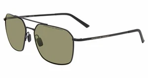 PORSCHE DESIGN P8970 Sunglasses Sun Glasses C611 BLACK Authentic New 61mm Men - Picture 1 of 1